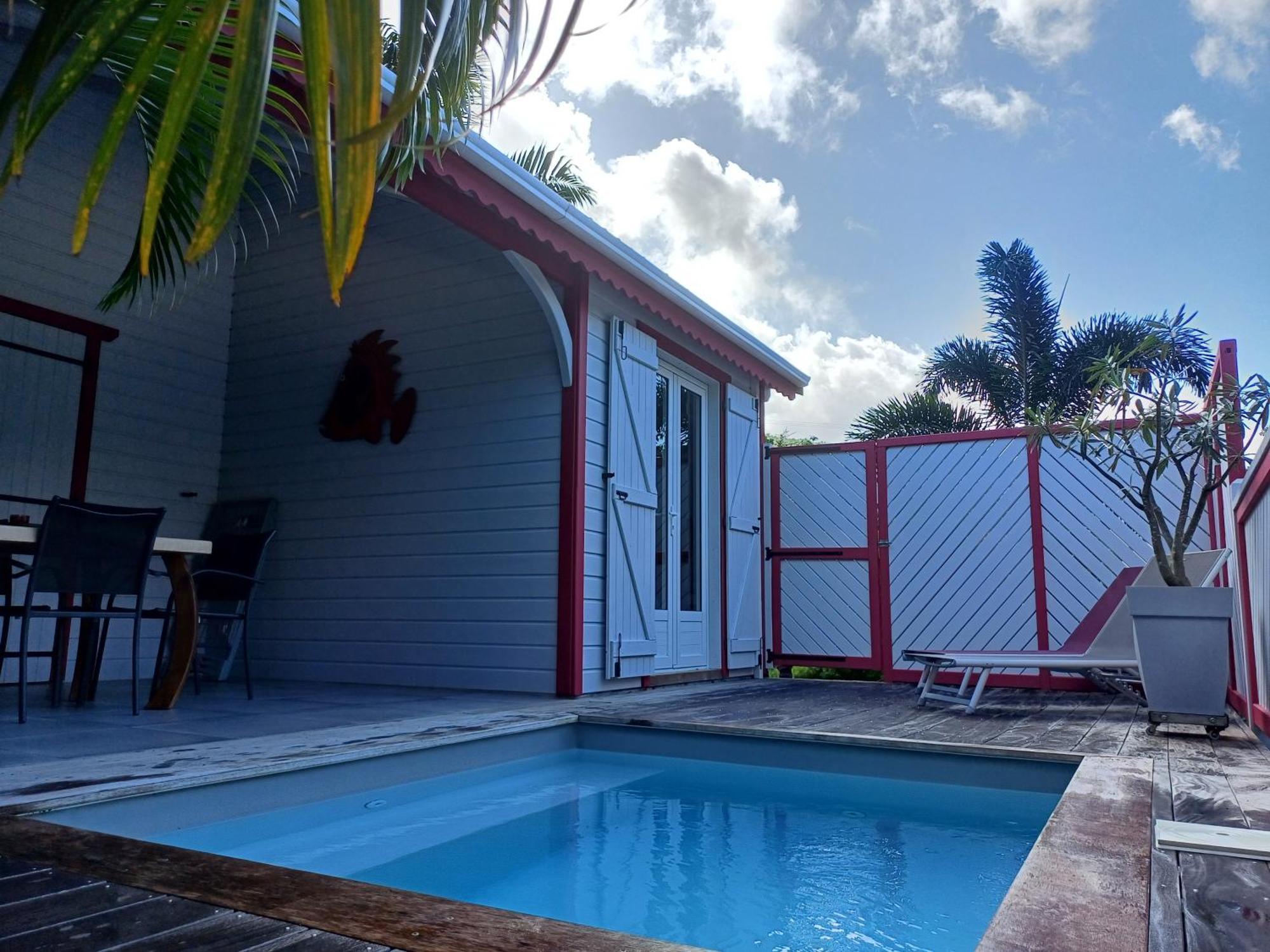 Caraibes Cottage Grenat Piscine Privee 900M De Grande Anse Deshaies Extérieur photo