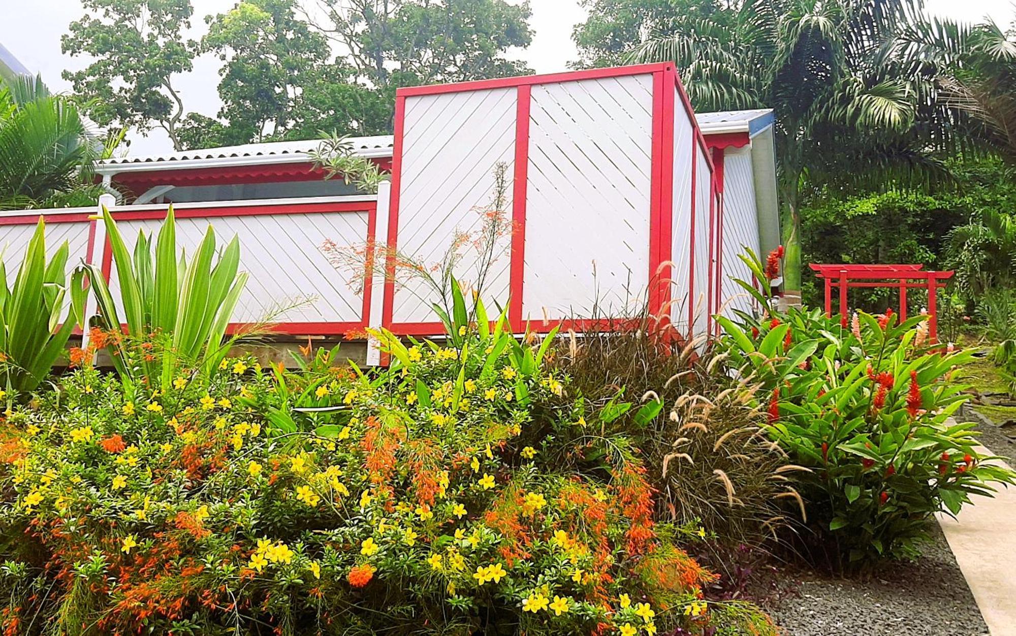 Caraibes Cottage Grenat Piscine Privee 900M De Grande Anse Deshaies Extérieur photo