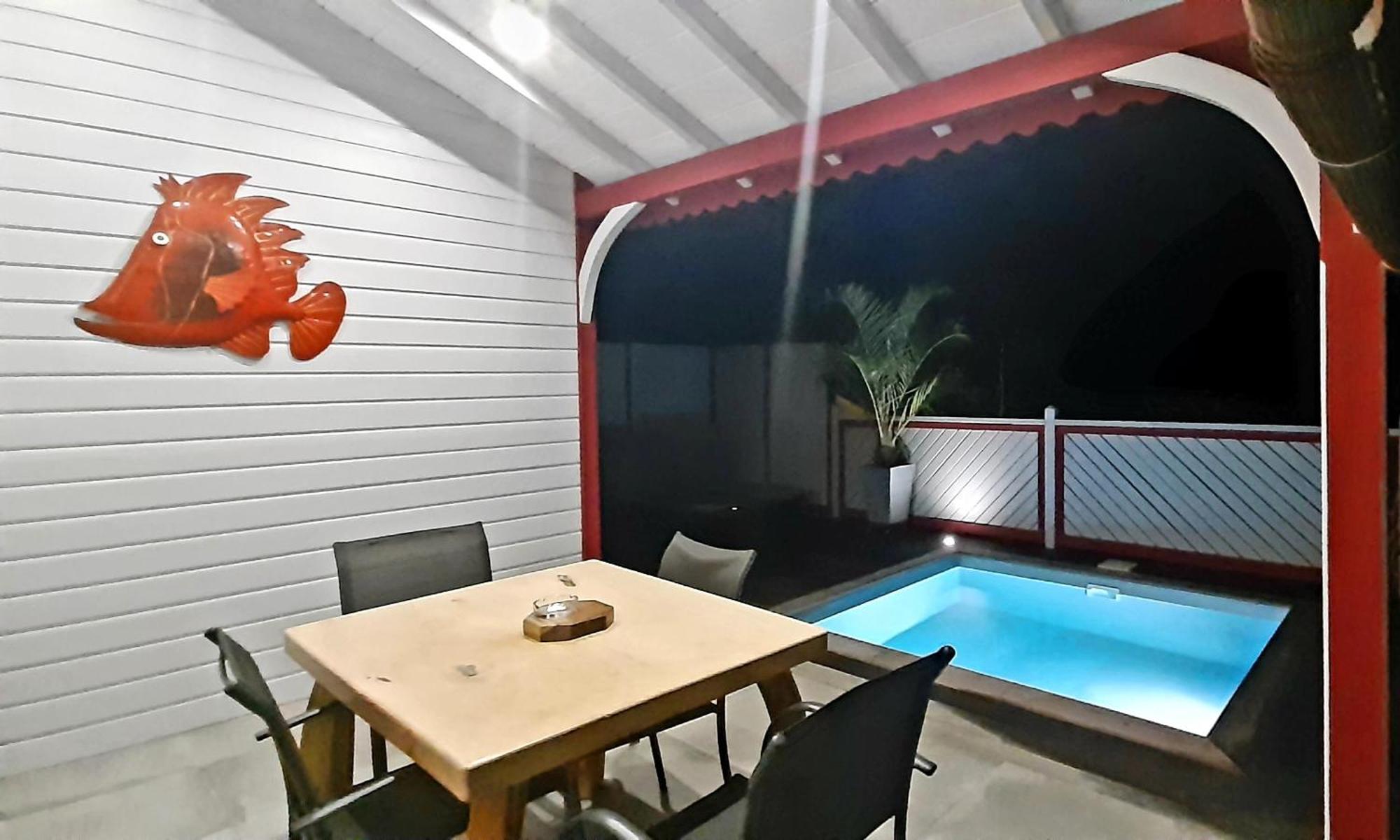 Caraibes Cottage Grenat Piscine Privee 900M De Grande Anse Deshaies Extérieur photo